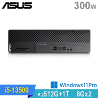 (商用)ASUS M700SE(i5-13500/16G/1TB HDD+512G SSD/W11P)