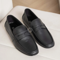 DUVIS - L322 Giày Da Bò Thật Kiểu Đai Rỗng Duvis-Màu Đen-Nâu Cao Cấp Chất Liệu Cao Cấp Công Nghệ Tiê