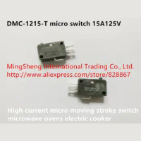 Original new 100% DMC-1215 KW1-103 micro switch 15A125V high current micro moving stroke switch microwave ovens electric cooker