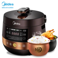 Midea electric rice cooker pressure cooker Kitchen Appliances Cookers spherical inner tank can be opened to cook Home Appliances