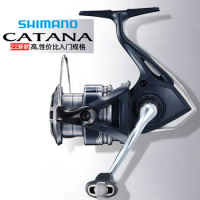New Original SHIMANO CATANA 1000 2500 C3000 4000 Spinning Fishing Reel AR-C Spool G-Free Body Saltwater Fishing Reel