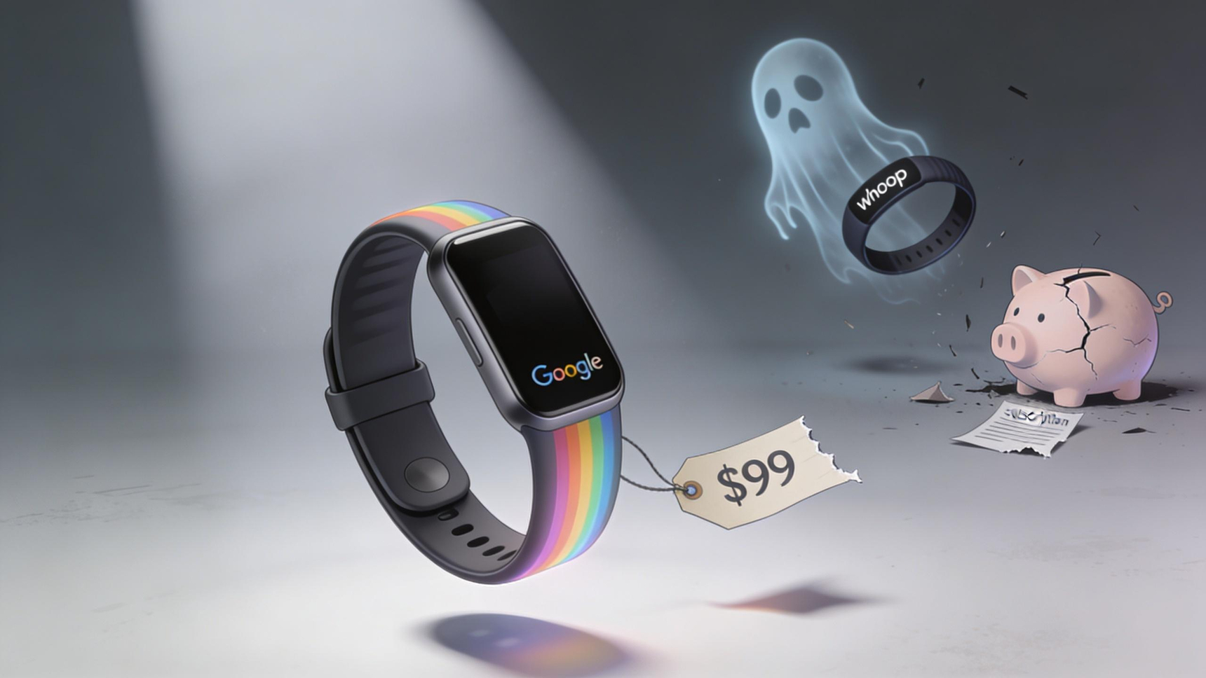 Google の 99 ドルの Fitbit Air は、価格と性能で Whoop に挑む 