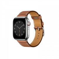 WIWU Attelage 皮革錶帶 38 40 41 cm (適用於apple watch 3/4/5/6/7) - 啡色 1pc