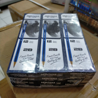 pensil montana 2B murah (pergross/12lusin)