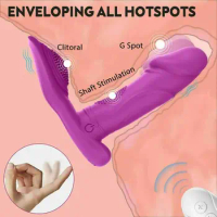 Remote control vibrator Wearable panty Vibrator, vibrators for women Clitoris Stimulator Vibrating panties Sex Toys for Adult