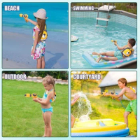 Summer Toy Water Gun Boy Girl Pressure Backpack Water Guns Baby Playing Water Outdoor Beach Children's Toys Water Shooter Gifts