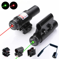 Rifles Red Dot Laser Sights Red Picatinny Rails Pistol Sights Hunting Rechargeable Lasers Calibrated Metal Ar15 Green Dot Laser