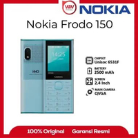 Hp Nokia Frodo 150 Garansi Resmi Blue