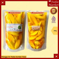 Manisan Mangga Air Pedas 210g Cap Sumber Rasa + Bonus Bubuk Kiamboy
