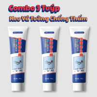 Combo 3 Tuýp Keo Vá Tường Chống Thấm 250g - Keo Dán Tường, Vá Nứt, Chống Thấm Hiệu Quả