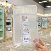 文具整理盤帶分隔桌面各種文具筆收納分類收納盒小物件盒子平行進口