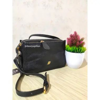 Tas Kulit Papillon Bandung K3386 20x15 Cm Hitam