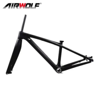 2023 Airwolf Carbon Frame MTB 26 Mountain Bike Hardtail Frames 135*9mm Quick Release 26er*2.0Inch MTB Bicycle Frameset