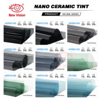 0.5mX3m Top Quality Ultra Hd HIR100% Heat Resistant Privacy Protection Nano Ceramic Window Solar Film Tint Film