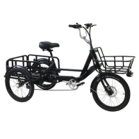 Wholesale High Quality 3 Wheel bike Adult Battery Driven Electric Tricycle Adult Three Wheel Electri