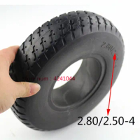 9 Inch Tire 2.80/2.50-4 Electric Scooter Trolley Trailer Solid Tyre Without Inner Tube and Wheelchair