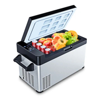 55L Alpicool Auto Car Refrigerator 12V Compressor Portable Freezer Fridge Quick Refrigeration Home Outdoor Picnic Cooler