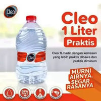 Cleo Mineral 12 Botol Dusan 12 Botol Air Minum Praktis