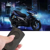 H6261-01 Motorcycle Smart Remote Key for Yamaha NVX155 NMAX155 ID49 Chip Keyless Tool with Shell