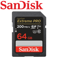 【公司貨】SanDisk 64GB Extreme Pro SD SDXC U3 V30 記憶卡