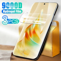 3PCS For Oppo Reno8 T 4G Full Cover Hydrogel Film For Oppo Reno 8 Pro+ Plus 5G Reno8 Z 8T 8Z 8 Pro Reno8T Screen Protector Film