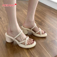 Giày Cao Gót, Aokang, Phong Cách Giay, Giày Xăng Đan Nữ Đẹp, Với Đế Dày, Thích Hợp Mặc Hàng Ngày, Th
