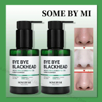 SOME BY MI Bye Bye Blackhead 30 Days Miracle Green Tea Tox Bubble Cleanser 120g Pembersih Wajah Mikr
