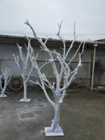 白色枯樹枝天然原色擺放花藝婚慶裝飾櫥窗道具布景插花造型天然樹