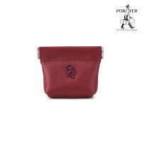 PORTER INTERNATIONAL - 內斂質蘊CENTRIC真皮零錢包 - 紅