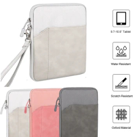 HAWEEL Splash-proof Pouch Sleeve Tablet Bag Pad Tab Zipper Bag with Strap for iPad 9.7 -11 inch Tablets（Below 28x23.5x2cm Tab）