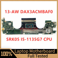 DAX3ACMBAF0 Mainboard For HP Spectre X360 13-AW 13T-AW Laptop Motherboard With SRK05 I5-1135G7 CPU 100% Full Tested Working Well