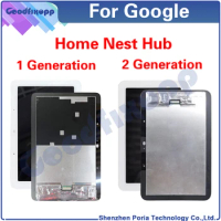 For Google Home Nest Hub 1 Generation / 2 Generation LCD Display Touch Screen Digitizer Assembly Repair Parts Replacement