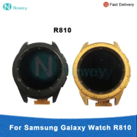 LCD Display with Frame Cover Assembly Touch Screen, Fit for Samsung Galaxy Watch, 42mm, SM-R810, 90% New