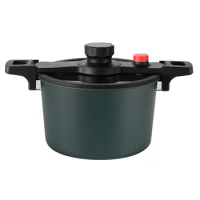 Micro pressure cooker 6L household gas induction cooker universal pressure cooker Micro pressure cooker Low pressure cooker