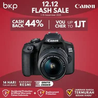 BKP Canon EOS 1500D Kit 18-55mm IS II Kamera DSLR Original RESMI Black