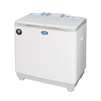 【SANLUX 台灣三洋】雙槽洗衣機 容量 洗衣10kg 脫水6.5kg SW-1068U(白)