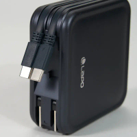 【LAPO】超進化八合一 10000mAh 無線快充行動電源 WT-08CL/TC _Rainbow 3C-微墨藍,TC +Lightning