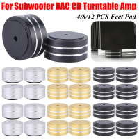 Hot YYVGZ — Set of 4/8/12 speaker isolation feet pads, shock-absorbing aluminum alloy audio isolator