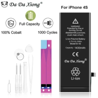 DaDaXiong Replacement Battery For iPhone 4S IP4S iPhone4S Real Capacity 1430mAh With Tools Kit Sticker