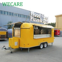 WECARE CE/DOT Verified Crepes Cafe Trailer Mobile Bar Foodtruck Houston Food Trucks for Sale in USA