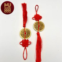 XunyukahaTH Chinese Coin Tassel, 12 Zodiac Years # Auspicious Tassel # Riujit Sensation # Year of th