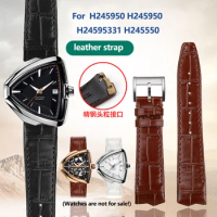 20mm Cowhide Watchband For Hamilton Ventura Series H24595331 H24585331 H24525331 H24555181 H24535331