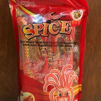 Juhu Sotong Spicy Snack Snek Ikan Berprisa Sotong Pedas Crown