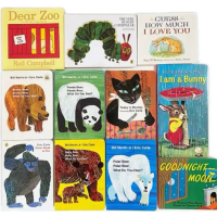 Hot Selling[MaryamBOOKS LIVE 12PM] Very Hungry Caterpillar / Brown Bear Board Books High Quality Gua