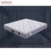 Custom Factory Supply King Queen Full Size Foam Pocket Spring Hotel Bed Mattress in a Box