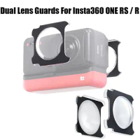 For Insta360 ONE RS/R Sticky Lens Guards Dual-Lens 360 Mod For Insta 360 ONE R /RS Protector Accessories New