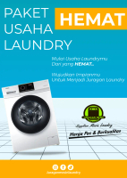 Paket Usaha Laundry Kiloan Lengkap