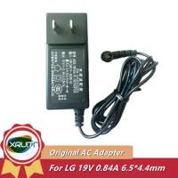 Original US Plug AC Adapter Charger 19V 0.84A For LG 9M38D 20M35D LCD Monitor Power Supply ADS-18FSG-19 19016GPCN EAY63032003