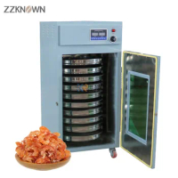 10 Layers Stainless Steel Seafood Dehydrator Fruit Pineapple Dryer Vegetable Mushroom Drying Machine