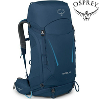 Osprey Kestrel 48 男款 登山背包 48升 特拉斯藍 Atlasblue
